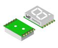 7-Segment LED Display WL-S7DS Green 10mm 570nm 35mcd 2.6V SMD Common Anode